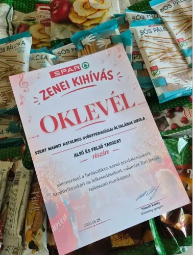 Spar zenei kihívás