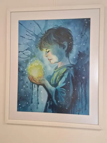 Kék szív c. kiállítás